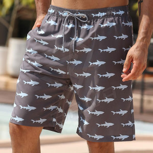 Alta calidad secado rápido transpirable Fitness deportes correr sublimación impreso niños pantalones cortos diseño suelto nadar pantalones cortos - Product Image 2