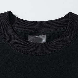 2025 hommes Logo personnalisé imprimé surdimensionné t-shirt décontracté à manches courtes 100% coton Jersey goutte épaule col rond T-Shirt pour hommes - Product Image 3