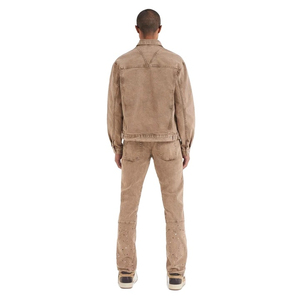 Vente directe d'usine en gros Logo personnalisé Veste denim homme vintage de haute qualité pour homme Vêtements d'hiver disponibles vintage - Product Image 3