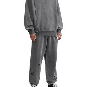 Pantalon de survêtement décontracté pour hommes personnalisé léger, respirant, écologique, anti-boulochage, best-seller - Product Image 3