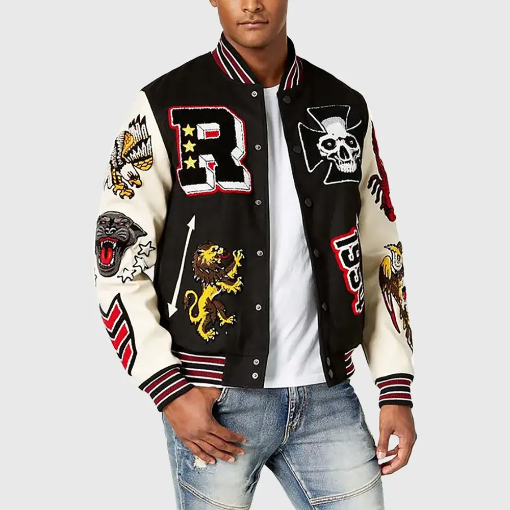 Neueste Design Übergroße Herren bekleidung Uni-Jacke Modische Günstige Preis Leder Made Varsity Jacke