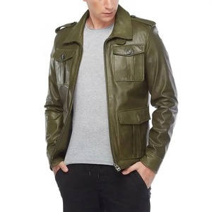 Veste en cuir pour homme du Pakistan, veste en cuir pas chère pour l'hiver, veste en cuir pour homme à prix de gros - Product Image 4