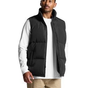 เสื้อกั๊กน้ำหนักเบาแบบกำหนดเอง ขายส่ง คุณภาพสูง ปักโลโก้ตามสั่ง เสื้อแจ็คเก็ตแบบไม่มีแขน ทรงพอง - Product Image 1