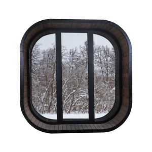 <span class=keywords><strong>Sauna</strong></span> de Vapor para Jardín Exterior de Madera de Abeto/Cedro Rojo de Lujo OEM/ODM, <span class=keywords><strong>Sauna</strong></span> Tradicional para el Hogar con Estufa de Leña - Product Image 4