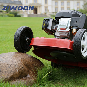 Tagliaerba Semovente a Benzina da 16 Pollici con Motore a 4 Tempi ad Alta Coppia, Cesto di Raccolta da 60L e Scarico Posteriore per il Taglio del <span class=keywords><strong>Prato</strong></span> - Product Image 4