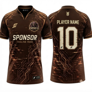 โรงงานผลิตเสื้อฟุตบอลแบบ OEM ODM ชุดทีมฟุตบอลคุณภาพพรีเมียม ผ้าโพลีเอสเตอร์แห้งเร็ว ผู้ผลิตชุดกีฬาแบบซับลิเมชั่น - Product Image 2