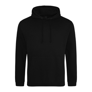 Sudadera con capucha negra de manga larga para hombre con logotipo personalizado al por mayor, Sudadera con capucha para gimnasio, Sudadera con capucha de algodón pesado de fabricantes al por mayor - Product Image 4