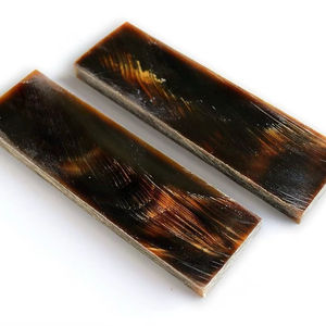 แผ่นเรียบทำจากเขาควาย บัฟฟาโล และแกะ สำหรับทำด้ามจับและกรอบแว่นตาแบบกำหนดเอง - Product Image 1