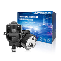 Trois phares laser Lentille de projecteur direct de 3.0 pouces Ventes d'usine Accessoires automobiles haute luminosité Lumière LED