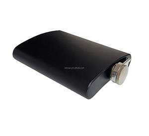 Portable Eight Oz Metal Hip Flagon Best Man Wedding Party Favor Presente - Product Image 2