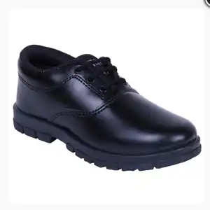 छात्रों के जूते के लिए गद्देदार और नरम इनसोल वाले काले स्कूल जूते पीवीसी जूते सर्वोत्तम गुणवत्ता वाली सामग्री आरएनटी आरयूएफ एन टीयूएफ ब्रांड