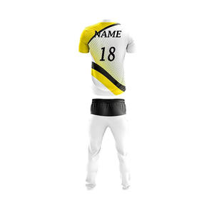 Vente chaude Meilleure conception Uniforme de cricket Impression de logo personnalisé Uniforme de cricket de vêtements de sport d'équipe à vendre - Product Image 6