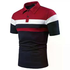 Venta caliente Unisex Golf para camiseta de polo Logotipo personalizado de alta calidad Patrón de leopardo Ropa de color sólido para hombres Mujeres Personalizable - Product Image 3