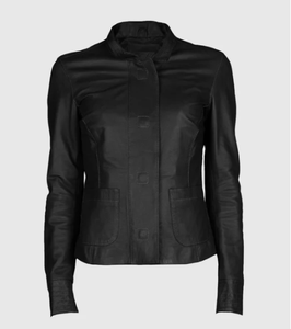 Temporada de invierno 2025, nuevo estilo, aspecto de moda para mujer, diseño personalizado, chaqueta de piel de oveja auténtica 100%, ropa informal para mujer - Product Image 1