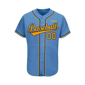 Maillot de baseball à logo personnalisé Uniformes de baseball de haute qualité à design sublimé Service OEM Maillot de baseball pour hommes - Product Image 5