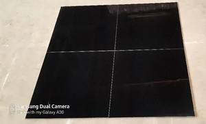 Carreaux vitrifiés émaillés polis noirs Zed 600x1200mm Carreaux de mur de sol à haute brillance de luxe Marchés internationaux de qualité d'exportation - Product Image 3