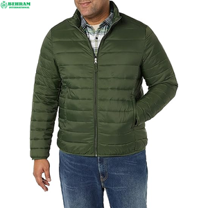 Behram International <b>Casual</b> 2024 Bubble <b>Lightweight</b> Eco-Friendly Windproof Puffer <b>Jacket</b> for Men-High Street Style Custom - Product Image 1