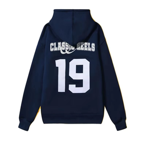 Sudadera con capucha de algodón 100% de alta calidad para hombre, sudadera para correr de estilo otoñal, bordado, técnicas teñidas lisas con capucha - Product Image 2