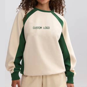 Jersey de algodón puro para la comodidad diaria, sudaderas informales ligeras para mujer, Sudadera de cuello redondo para mujer de moda superior - Product Image 1