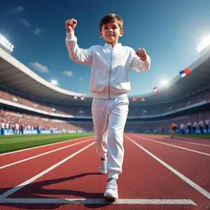 Survêtement à fermeture éclair pour tout-petits, surdimensionné, ensemble jogging, vêtements de sport, jogging, fitness, sweat à capuche et pantalon de survêtement pour enfants - Product Image 4