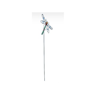Adornos de decoración de jardín de peces de Metal pintados en azul para el hogar, jardín, balcón, interior, exterior, colgante, uso decorativo, adornos de Metal - Product Image 3