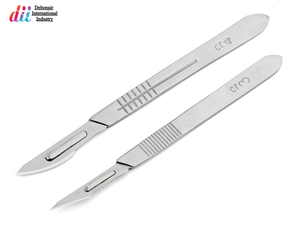 มีดผ่าตัดสแตนเลสใช้ซ้ำได้ผ่านการรับรอง CE สำหรับมืออาชีพทางการแพทย์ทนทาน - Product Image 6