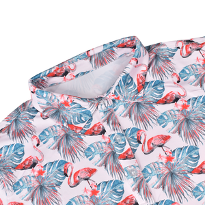 Golf comprimido de punto de secado rápido para mujer para camisetas Diseño de logotipo personalizado Manga corta Fabricación OEM Impresión digital - Product Image 5