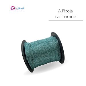 Paillettes de broderie haute ténacité MS Type Polyester Glitter avec Lurex S et ST Type Metallic Glitter - Product Image 1