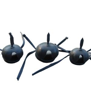 Capuche de fauconnerie fabriquée à la main Style arabe qatari en cuir véritable léger toutes saisons couleur/taille/Logo personnalisable pour la chasse - Product Image 6