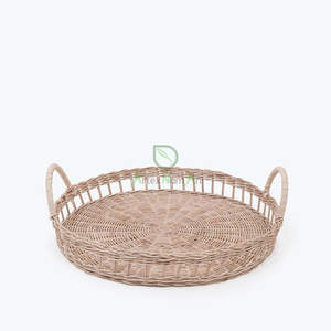 Plateau de service en jute artisanal d'aspect moderne Plateau de service en jute de haute qualité élégant pour la maison Hôtel Cuisine Utilisation de service en bas quantité minimale de commande - Product Image 2