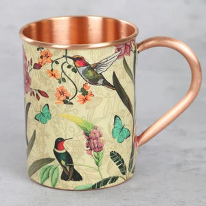 Top Selling <b>Copper</b> Antique Finished Customized Logo And Design Available Best Quality Metal Made Kitchenware Mugs From India - Product Image 3