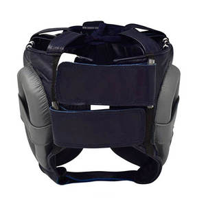 หมวกกันกระแทกสำหรับชกมวย คุณภาพสูง ทำจากหนัง PU ปรับได้ พร้อมแผ่นปิดหน้าใส ช่องระบายอากาศ 7 ช่อง รับสกรีนโลโก้ ผลิตจากโรงงานโดยตรง - Product Image 2