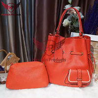 Sac en cuir véritable sur mesure en gros : Sac à main simple à double anse pour femmes - Qualité supérieure polyvalente