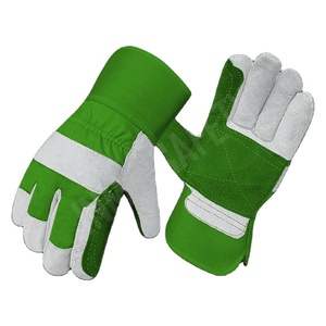 High Quality <b>Cow</b> Split Leather CE Certified Safety Gloves Reinforcement Heat Resistant Anti-Cut/Anti-Slip for Industrial Work - Product Image 5