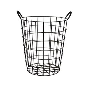 Cesto de Ropa de Hierro para Uso Doméstico con Marco Resistente y Gran Capacidad de Almacenamiento para la Organización Diaria de la Ropa - Product Image 1