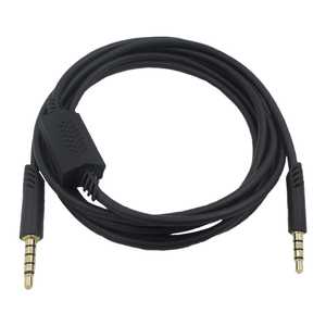 Cable de Audio de Repuesto para Auriculares Logitech Astro A10 A30 A40, Conector de 3.5 mm y 4 Polos con Baño de Oro - Product Image 1