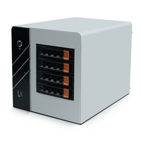 Kit de carte mère de stockage NAS avec interface USB 4 baies, SSD SATA 4 To, logo personnalisé, bricolage, pour ordinateur serveur N100