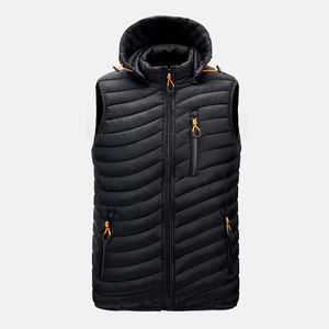 Mens Puffer <b>Vest</b> Winter Insulated Gilet - Product Image 1