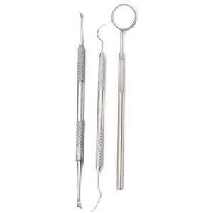 Kit de herramientas dentales de acero inoxidable con certificación CE Premium, Instrumentos dentales manuales hechos a mano para dentistas - Product Image 3