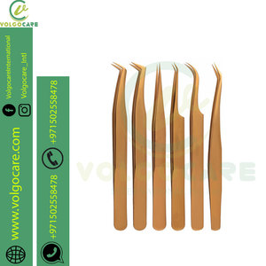 Juego de calidad premium de 3 pinzas de precisión para hombres y mujeres hechas con acero inoxidable disponibles en todos los colores y estilos - Product Image 1