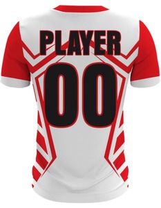 Personalizar sublimado de alta calidad Dry Fit tejido de punto deportivo camiseta transpirable ecológica - Product Image 2