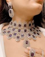 Collier de mariée indien inspiré de Sabyasachi, en laiton perlé, imitation perles Kundan, pour femme, mode mariage et anniversaire