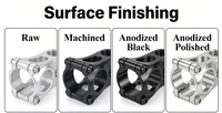 Service d'usinage CNC pour pièces de vélo : pédales, manivelles, potences, composants de frein en acier inoxydable et aluminium, tolérance de 0,01 mm