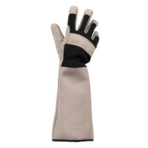 Guantes protectores de cuero para manejo de animales, los guantes de control de seguridad animal más baratos a la venta, Pakistán, venta al por mayor, manga larga - Product Image 6