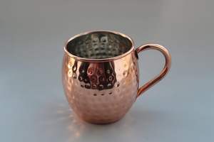 Precios directos Cobre puro martillado beber Moscú Mule taza mejor para restaurante Ware Bar Vodka vino Drinkware tazas koi - Product Image 4