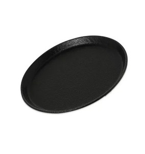 Plateau de service rectangulaire en aluminium, finition noire, pour la maison, l'hôtel, le restaurant, passe au lave-vaisselle, MOQ 100 pièces - Product Image 1