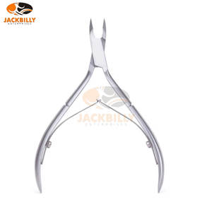 Ethically Made Luxury Cuticle Nipper for Professional Nail Care Double <b>Sharpened</b> with Leather Case for Fingers - Product Image 6