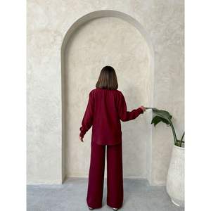 Pantalons en lin pour femmes, confortables et élégants - Product Image 1