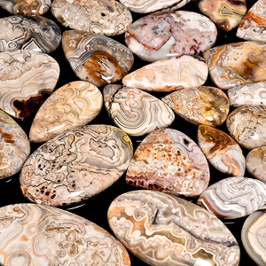 Vente en gros lot en vrac cabochon d'agate en dentelle naturelle folle meilleur prix pierre précieuse en vrac pour la fabrication - Product Image 4