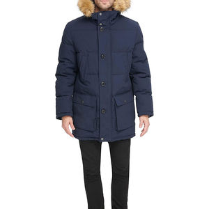 Elegante desmontable capucha extraíble parka chaquetas de invierno personalizado Puffer Down parka chaqueta relleno acolchado invierno abajo chaquetas de los hombres - Product Image 3